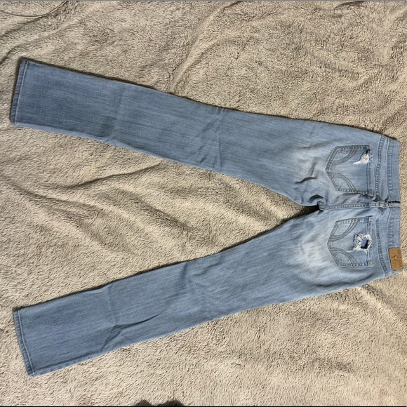 Distressed heavy HOLLISTER jeans // 26R // - Picture 4 of 4